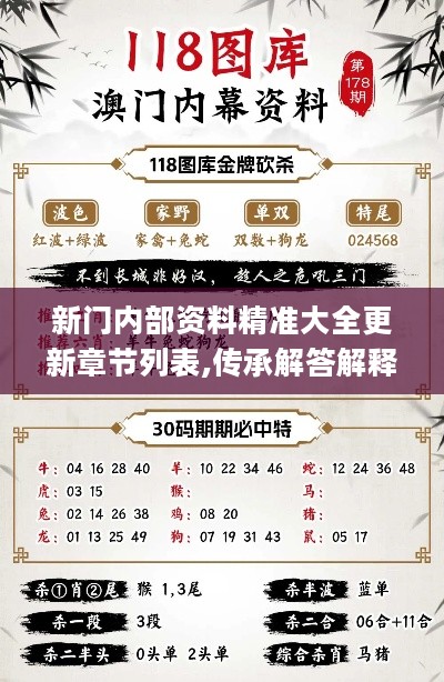 新門內(nèi)部資料精準大全更新功能介紹，新門內(nèi)部資料精準大全，最新功能介紹與更新詳解
